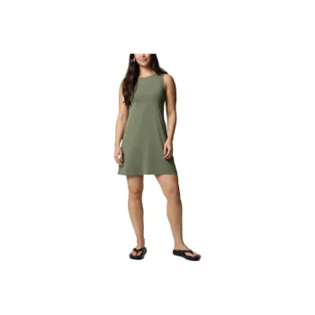Columbia PFG Freezer Sleeveless Dress Women's Cypress Color