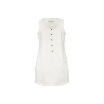 FRAME SS24 Sleeveless Dress Women's White