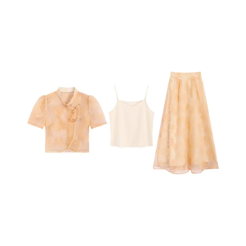 SNZX Two Piece Skirt Sets Women's-0