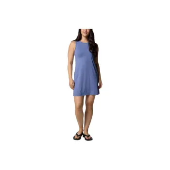 Columbia PFG Freezer Sleeveless Dress Women's Blue Linghua