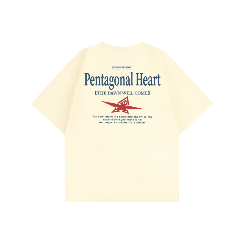 PENTAGONAL HEART T Shirt Unisex-11