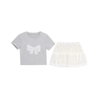 ZVJH Two Piece Skirt Sets Women's
