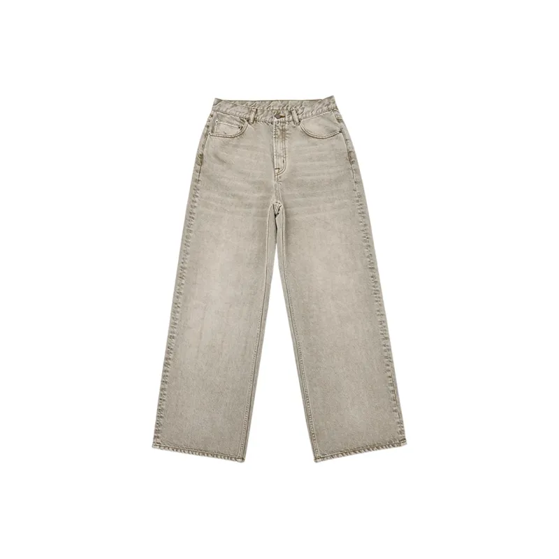 SINBOS Jeans Men Washed Light White-0