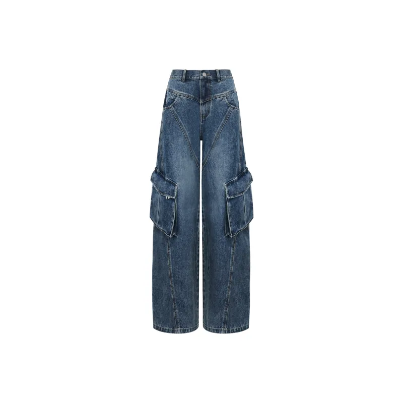 ANN ANDELMAN Jeans Women's Dark Blue-0