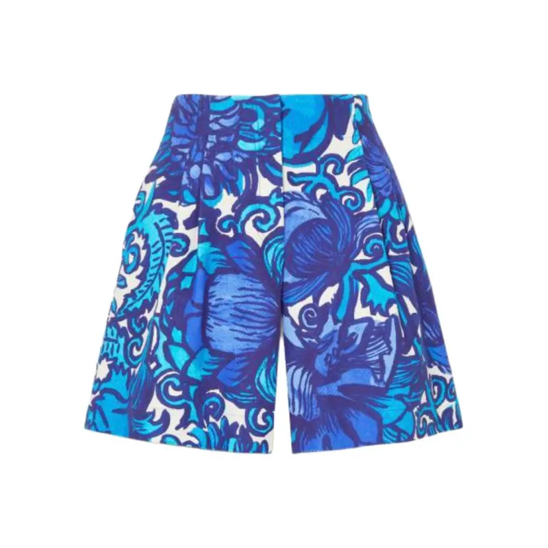La DOUBLEJ. Casual Shorts Women's Blue-0