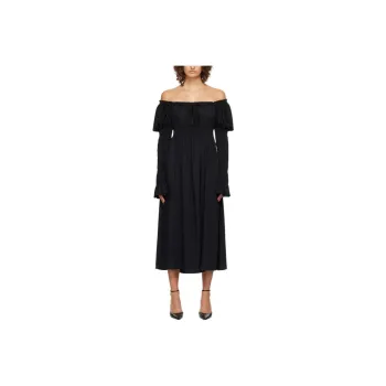 Sleeper Long Sleeved Dresses Women's Black