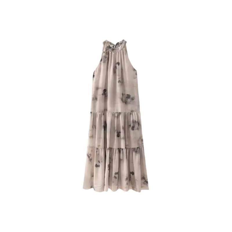 YGPRW Sleeveless Dress Women's Khaki-0
