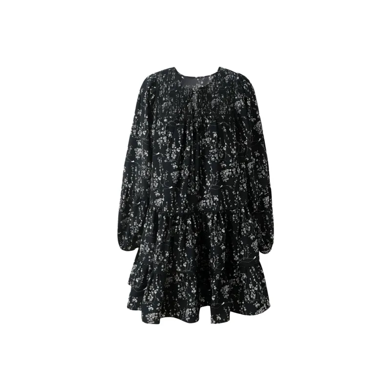 DOKZB Long Sleeved Dress Women's-0