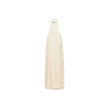 ZARA Sleeveless Dress Women's Yellow