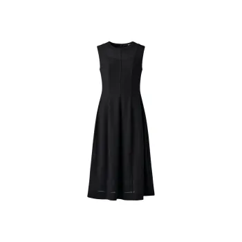 UNIQLO x Clare Waight Keller C Collection SS25 Sleeveless Dress Women's Black