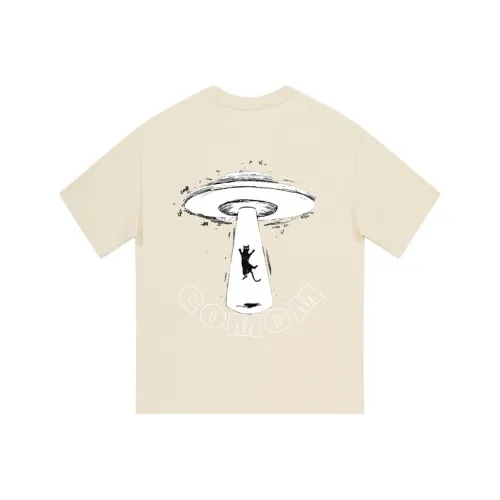 COMGM Drop Shoulder Sleeve T Shirt Women's