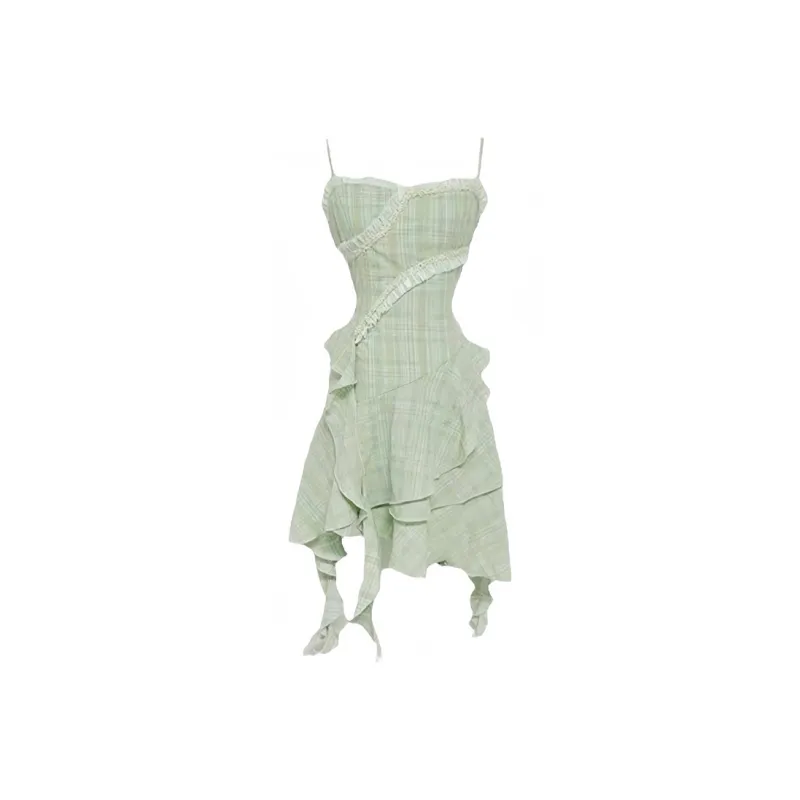 Yvetteclassic Slip Dress Women's Light Green-0