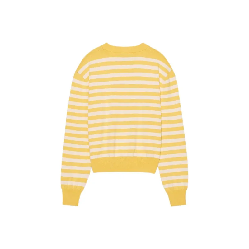 ZARA Knitwear Women's Light Beige Yellow/Yellow-1