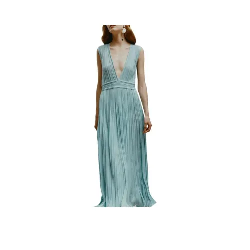 Antonino Valenti Striped Midi Dress