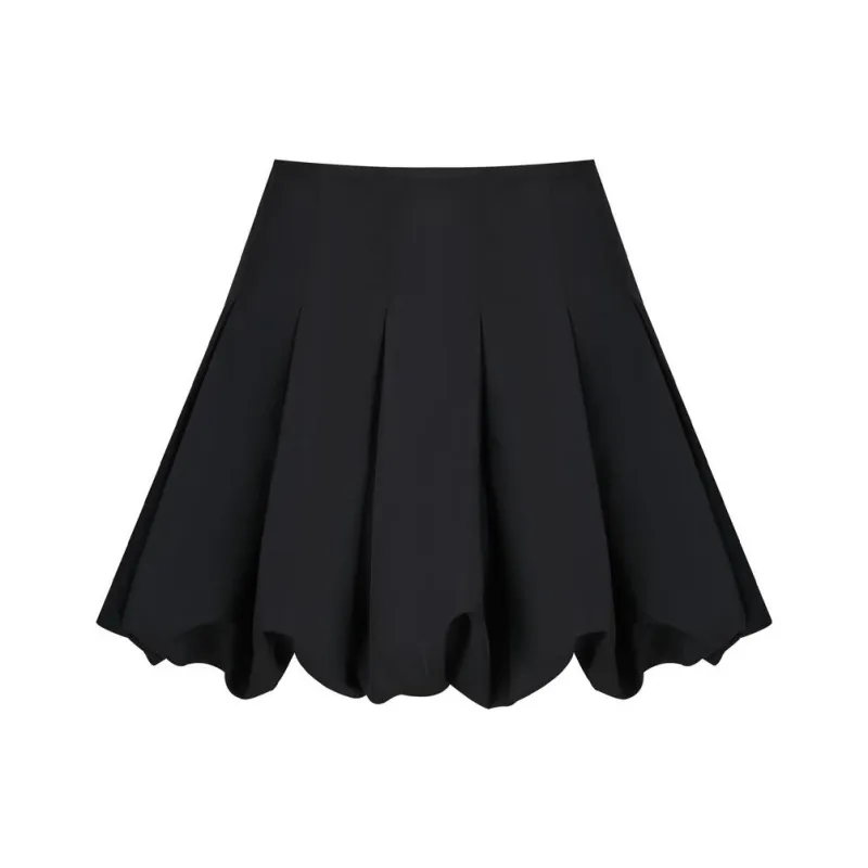 TAMMY TANGS Casual Short Skirts Women's Black-0