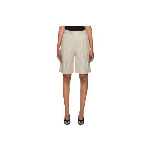 Remain Questioning Casual Shorts Women's Light Beige