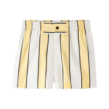 Jacquemus SS25 Boxer Shorts Casual Shorts Women's Black White/Black White
