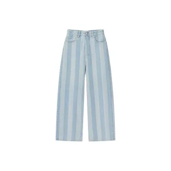 NANUSHKA Josine Low-Waisted Striped Jeans