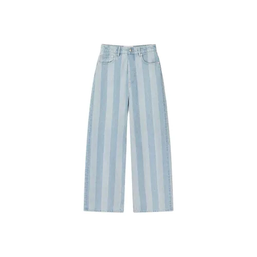 NANUSHKA Josine Low Waisted Striped Jeans