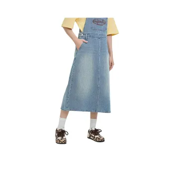Three Blessings Slip Dress Women's Denim Blue