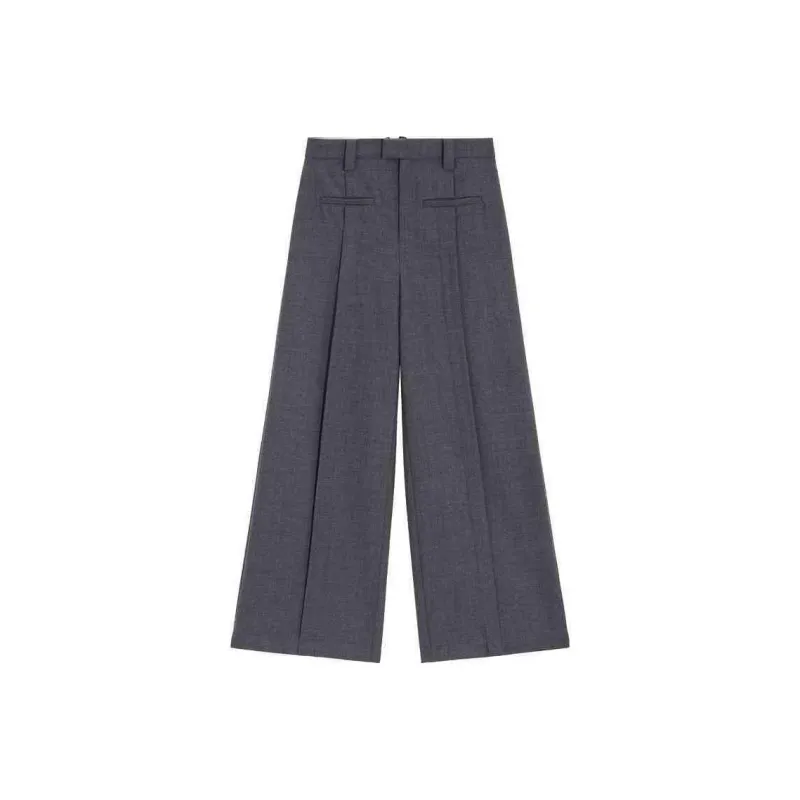 Bebe Suit Trouser Women's Heather Gray-0