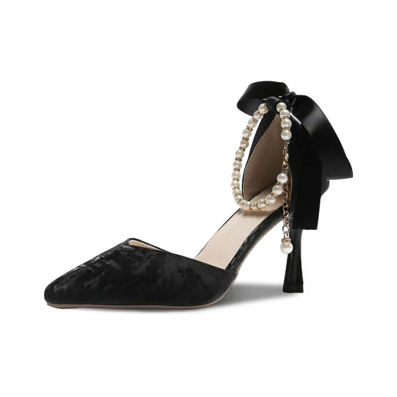 CVOJOO Slim Heel High Heels Women's-1