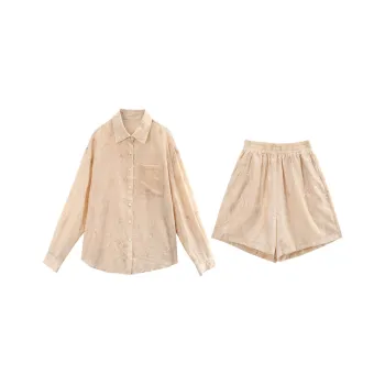 A Paradise For Awakening Casual Suit Women's Champagne