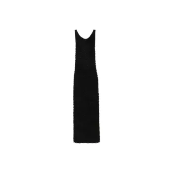Entire Studios Textured Backless Maxi Dress