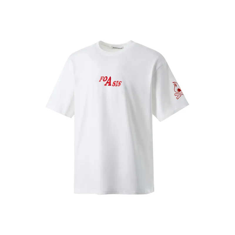 FOASIS Drop Shoulder Sleeve T Shirt Unisex-4