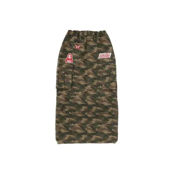 X girl X MOUSSY X girl Co brand Casual Long Skirts Women's