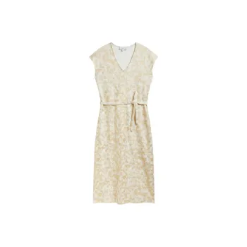 Agnes B. SS24 Sleeveless Dress Women's Gold