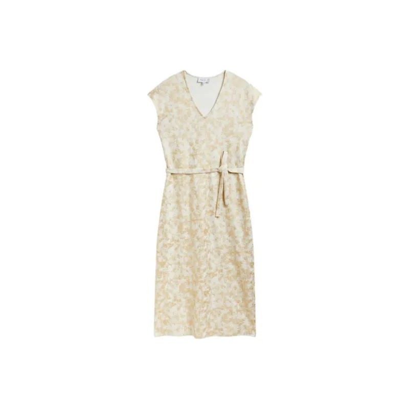 Agnes B. SS24 Sleeveless Dress Women's Gold-0