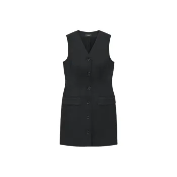 THEORY Blazer style Sleeveless Mini Dress
