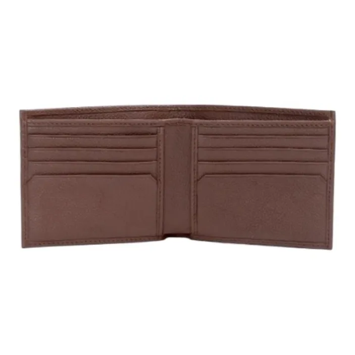 HUGO BOSS Cow Leather Wallet Men's Brown-2