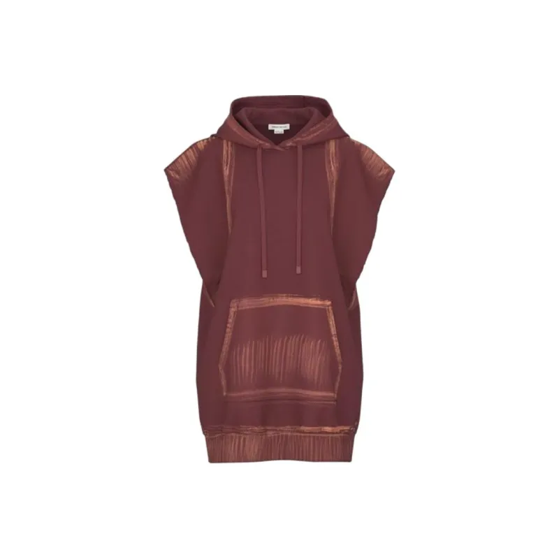 URBAN REVIVO Sleeveless Dress Women's Burgundy-0