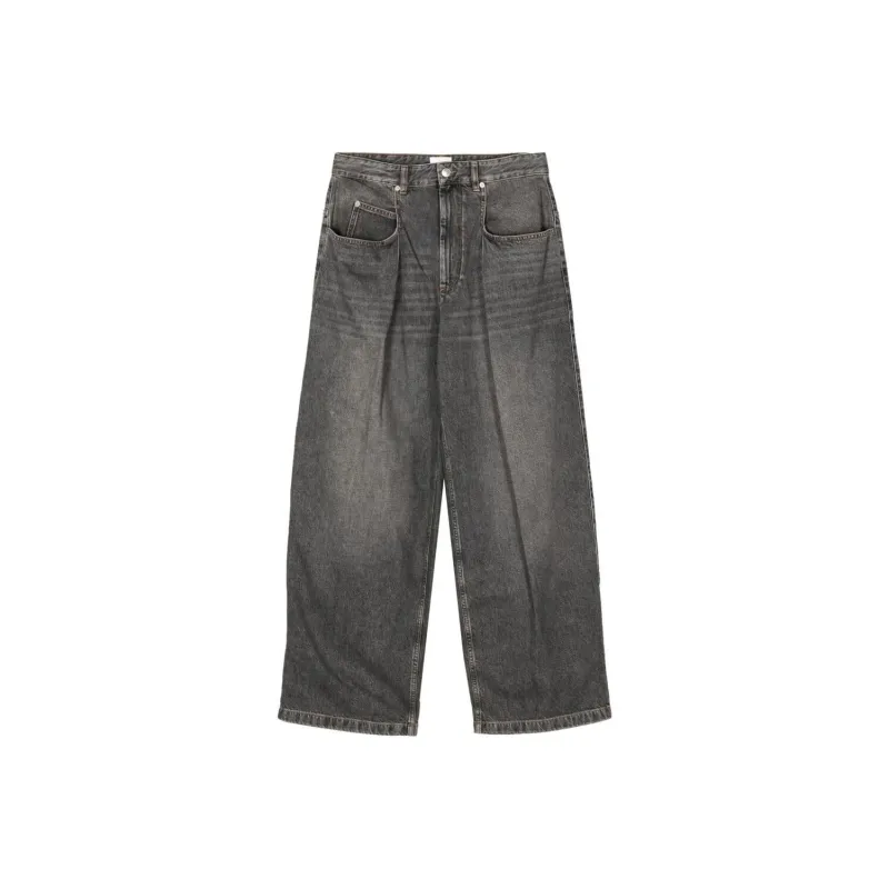 ISABEL MARANT Janael Wide leg Jeans-0