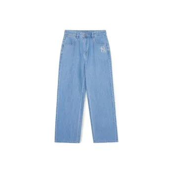 MLB New York Yankees SS24 Jeans Women's Light Blue