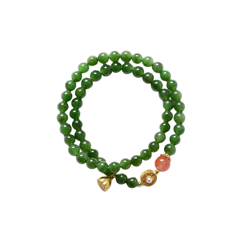 MARY WINDSOR Hetian Jade Bracelets Jasper Unisex-0