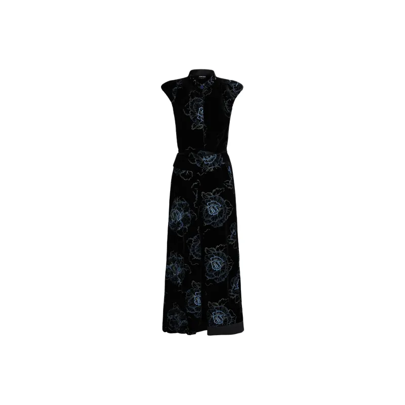 GIORGIO ARMANI Sleeveless Dress Women's Black-0