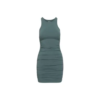 ARITZIA Tna Chill Malibu Dress Sleeveless Dress Women's Outerspace/Outer Space Color