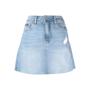DKNY Mini Denim Skirt