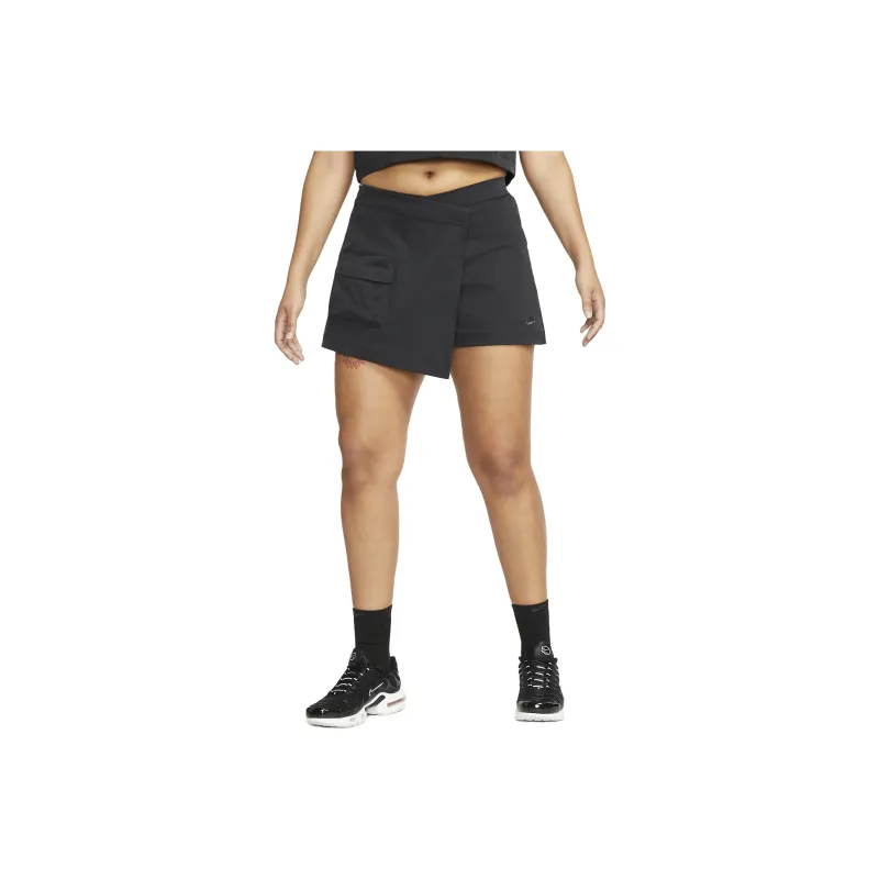 Nike SPORTSWEAR TECH PACK Casual Short Skirts Women's Black-0