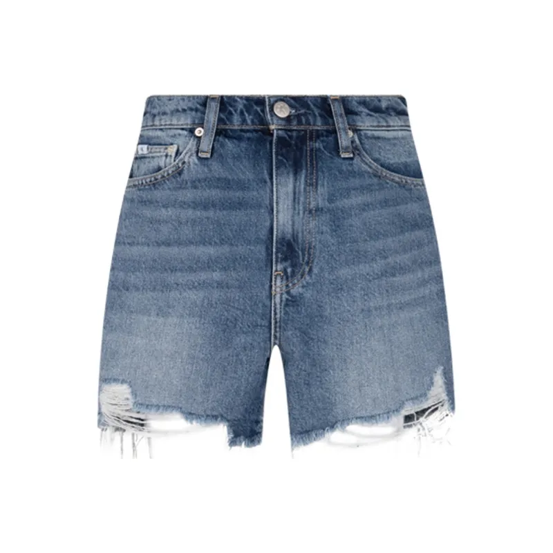 CK/Calvin Klein Denim Shorts Women's Denim Blue-0