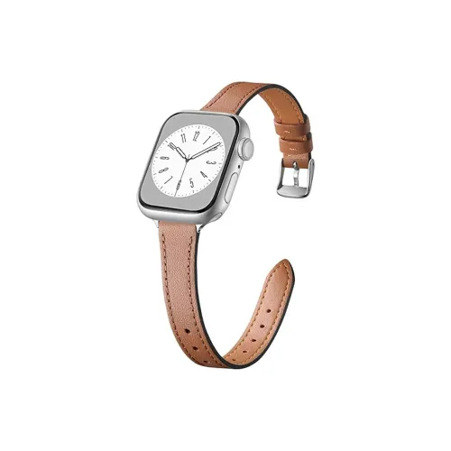 FUDIEN Watch Band Apple Compatibility Cowhide Leather Material