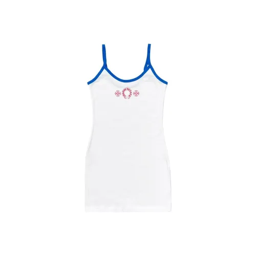Chrome Hearts Slip Dress Women's White