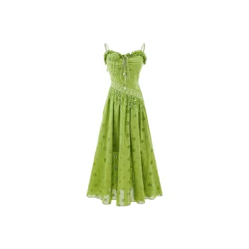 Blovelan Slip Dress Women's Apple Green