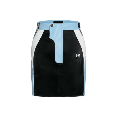 WEIRD MARKET Casual Short Skirts Women's Sky Blue