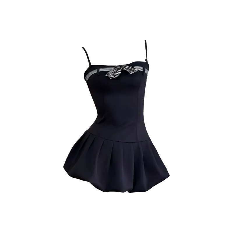 AURORA MUSE Slip Dress Women's Black-0
