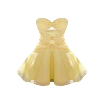 Aghr Sleeveless Dress Women's Yellow