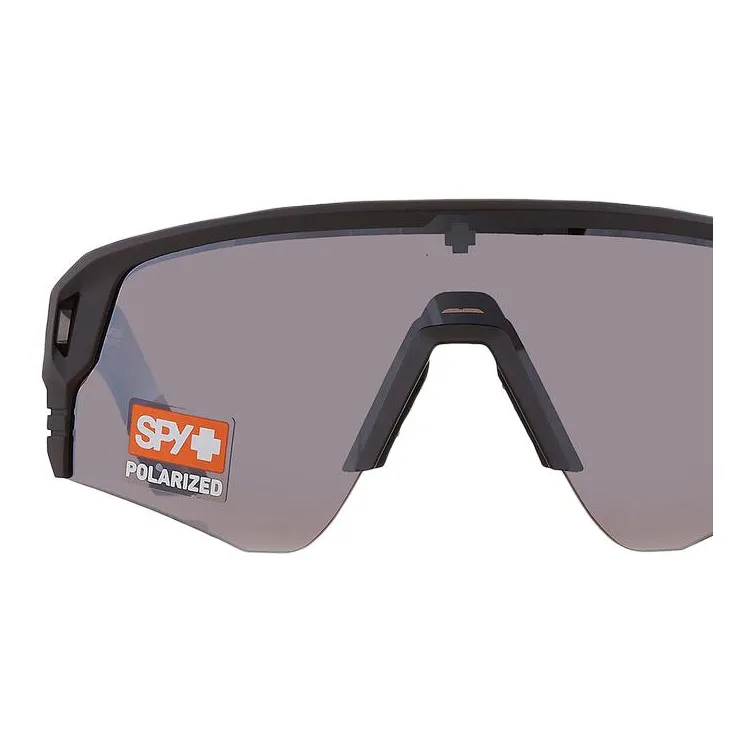 SPY Plastic Irregular Shape Sunglasses Unisex Brown-2